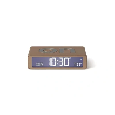 Afbeelding van Lexon Flip Classic ON OFF omkeerbare oplaadbare Wekker Licht Goud