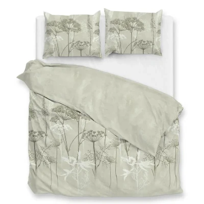 Afbeelding van Dekbedovertrek Zohome Traci Flanel Green