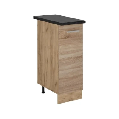 Afbeelding van Vicco Apotheekkast R Line, Sonoma/Krachtige eik goud, 30 cm , WB Antraciet