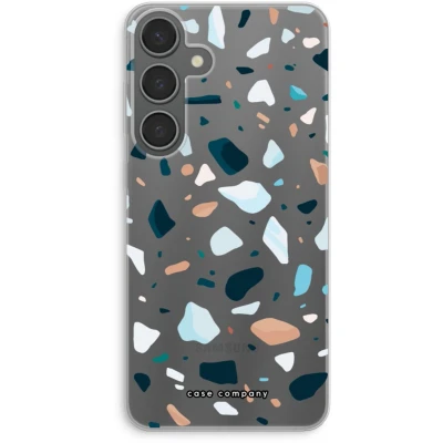 Afbeelding van Case Company® hoesje geschikt voor Samsung Galaxy S24 Plus Terrazzo N13 Soft Cover Telefoonhoesje Bescherming aan alle Kanten en Schermrand