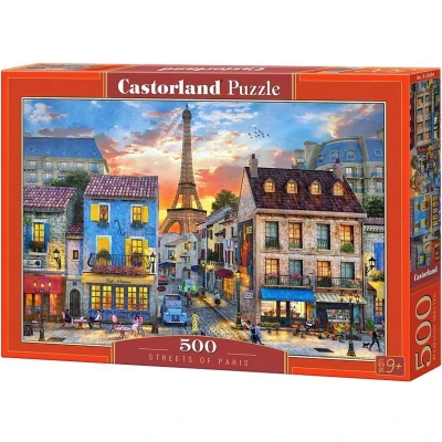 Afbeelding van Castorland Legpuzzel Streets Of Paris 500 Stukjes