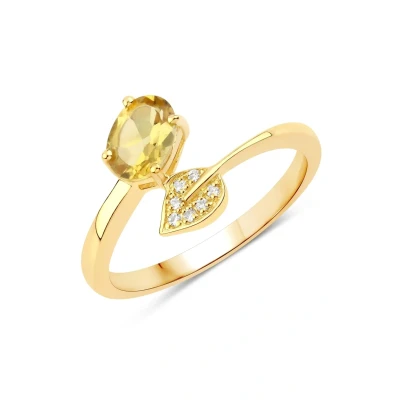 Afbeelding van Rafaela Donata Ring, Dames, Maat: 60, Gelb
