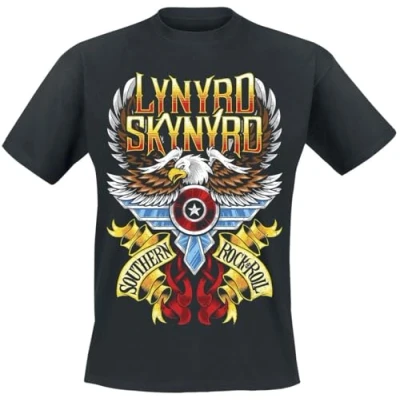 Afbeelding van Lynyrd Skynyrd Southern Rock &amp; Roll Heren T shirt L Zwart