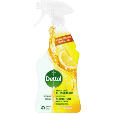Afbeelding van Dettol Antibacteriële Allesreiniger Spray Sprankelende Citroen 750 ml