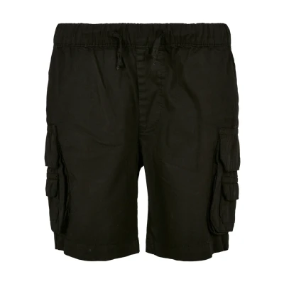 Afbeelding van Urban Classics BOYS Double Pocket Cargo Shorts Shorts, Dames, Maat: 158/164, Black