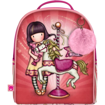 Afbeelding van Schoolrugzak Gorjuss Carousel Mini Zalm (20 x 22 10 cm)