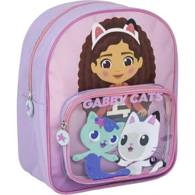 Afbeelding van CERDÁ LIFE&#039;S LITTLE MOMENTS Gabby&#039;s Dollhouse Uniseks kinderrugzak, roze, maat S, Roze