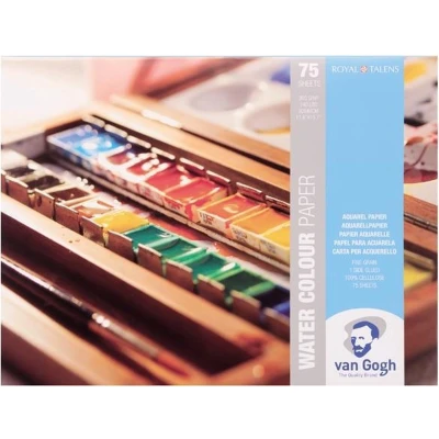Afbeelding van Van Gogh aquarel papier wit FSC mix