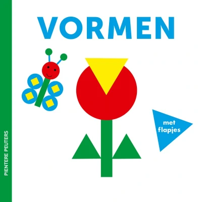 Afbeelding van Uitgeverij ballon flapjesboek pientere peuters vormen