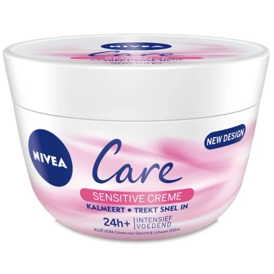 Afbeelding van Nivea Care Sensitive Crème 200 ml