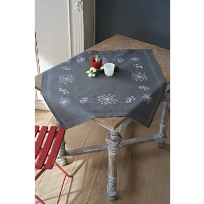 Afbeelding van Tafelkleed Witte bloemen en grassen 0164728