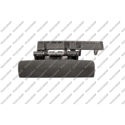 Afbeelding van PRASCO PG0408002 Deurgrepen Buiten, Links voor zwart Glad PEUGEOT: 306 Hatchback, Saloon