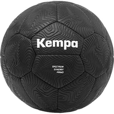 Afbeelding van Kempa Black and White Synergy Spectrum Primo Handbal Maat Mt. 2
