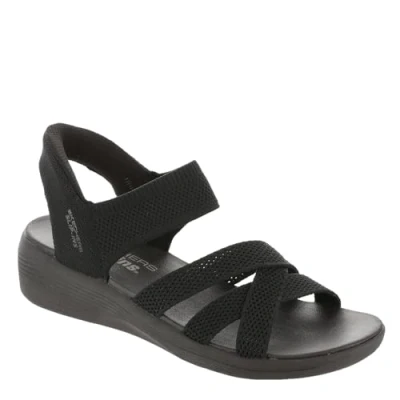 Afbeelding van SKECHERS 163524 BBK Sandaal zwart maat 39