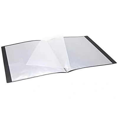 Afbeelding van WAYTEX 931400 Documentenbescherming, A4, 40 weergaven, 20 hoezen, polypropyleen, zwart