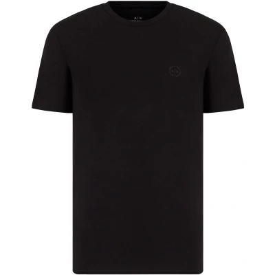 Afbeelding van Armani Exchange Zwart T shirt Met Logo L