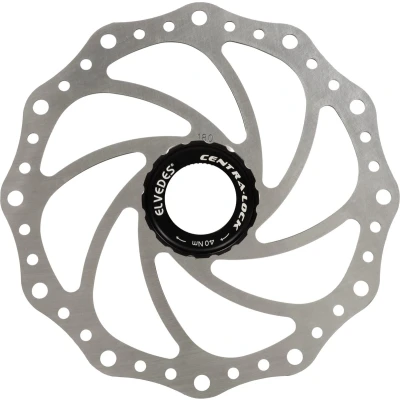 Afbeelding van Elvedes Remschijf Sc18 180 Mm 6 Gaats Rvs Zilver