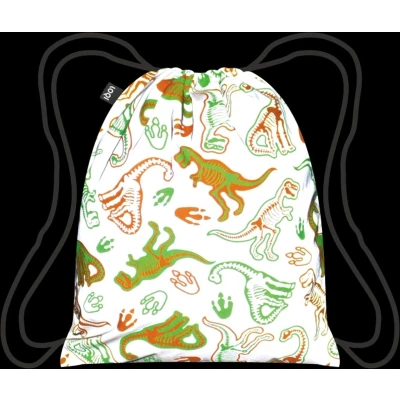 Afbeelding van LOQI Backpack Dinosaur Skeleton Reflective Mini