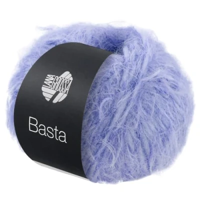 Afbeelding van LANA GROSSA Basta licht gedraaid garen met franjes en merinovezels, handbreigaren van 50% scheerwol (merino) polyamide, 50 gram wol voor