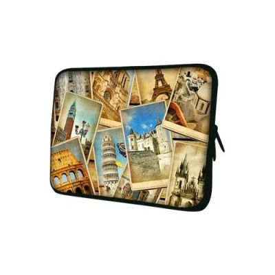 Image de PEDEA Design Housse d&#039;ordinateur portable 15.6&quot; voyage vintage