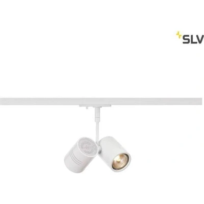Afbeelding van SLV Bima II 143431 230V railsysteem lamp 1 fasig GU10 100 W Halogeen, LED Wit (mat)