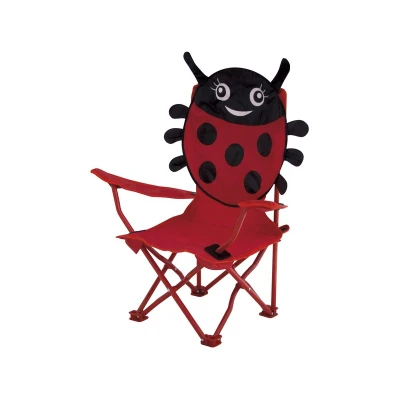 Afbeelding van Eurotrail Kindervouwstoel Ardeche Animal Staal Ladybug