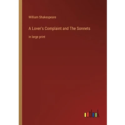 Afbeelding van A Lover&#039;s Complaint and The Sonnets