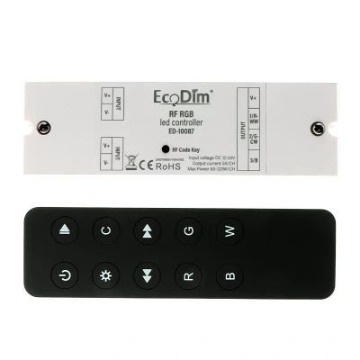 Afbeelding van LED Strip Afstandsbediening Set met Controller RGB EcoDim
