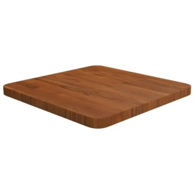 Afbeelding van Tafelblad vierkant 40x40x2,5cm behandeld eiken donkerbruin