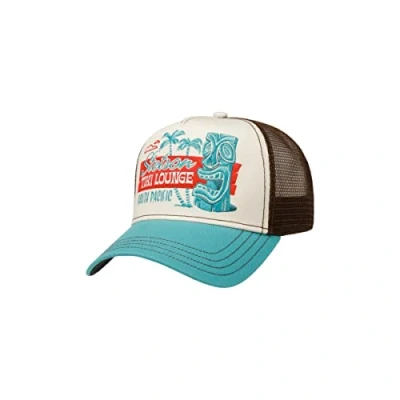 Afbeelding van Stetson Trucker Pet Tiki Lounge blauw