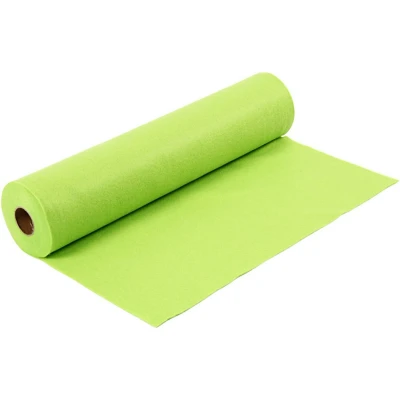 Afbeelding van Rol Hobby Vilt Lichtgroen 45 cm x 5 meter 1,5 mm