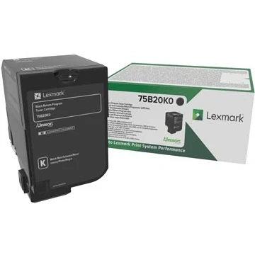 Afbeelding van Lexmark 75B20K0 Toner Zwart