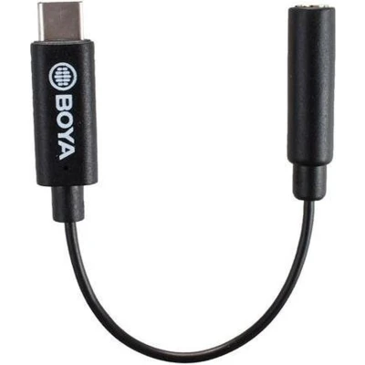 Afbeelding van Boya Audio adapter By k6 Universeel Dji Osmo Pocket 3,5 Mm Zwart