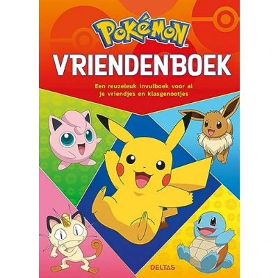 Afbeelding van Vriendenboek Deltas Pokémon