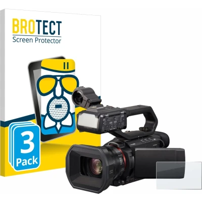 Afbeelding van BROTECT Screenprotector voor Panasonic HC X1500 Folie Beschermfolie Beschermglas matte (3 Stuks)