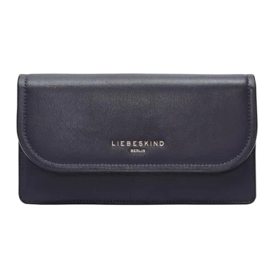 Afbeelding van LIEBESKIND BERLIN Leren Portemonnee Melli Kodiaq Sheep Slam Wallet Taro Paars