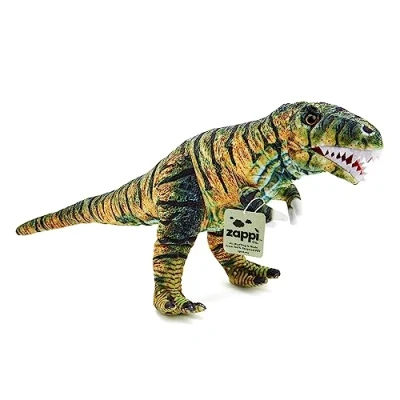 Afbeelding van Zappi Co. Zacht en behaaglijk pluche voor kinderen, zachte metgezel kinderen in bedrukte stijl (55 cm lang) (Allosaurus dinosaurus)