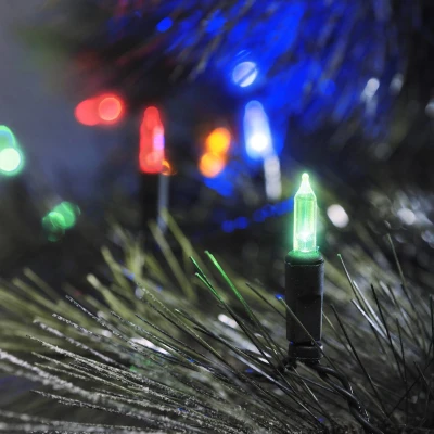 Afbeelding van Konstsmide 6060 500 Mini lichtketting Buiten werkt op het lichtnet Aantal lampen 120 LED Meerkleurig Verlichte lengte: 17.85 m