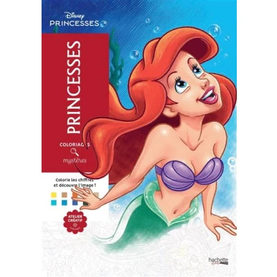 Image de Coloriages mystères Disney Princesses