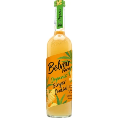 Afbeelding van Belvoir Fruit Farms Gember Siroop Biologisch 500ML