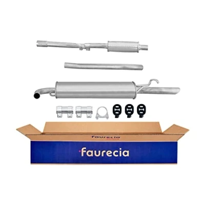 Afbeelding van HELLA 8LD 366 029 171 Einddemper Achter Met aanbouwdelen FIAT: Seicento / 600 Hatchback