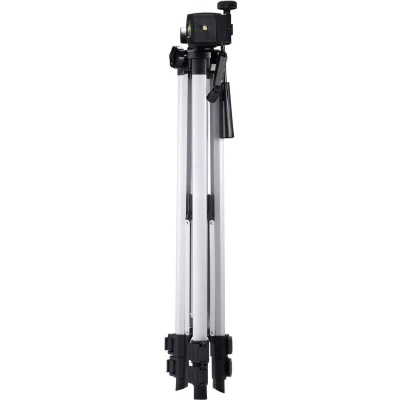 Afbeelding van TOOLCRAFT Tripod 1/4 inch Werkhoogte: 51 150 cm Silver Inox Waterpas
