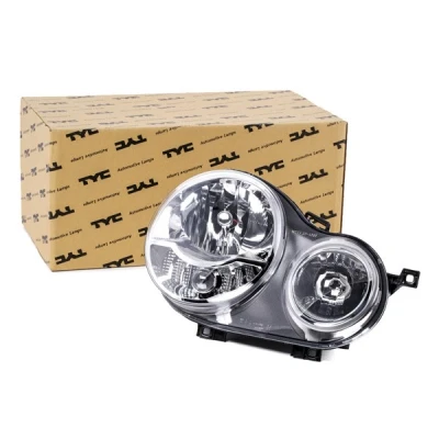 Afbeelding van TYC 20 0385 05 2 Koplampen rechts H7, H1 Met elektromotor, lamphouder VOLKSWAGEN: Polo IV Hatchback