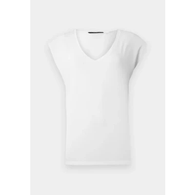Afbeelding van Vero Moda Vmfilli SS Vneck GA NOOS Tshirt basic, Dames, Maat: Small, Bright white