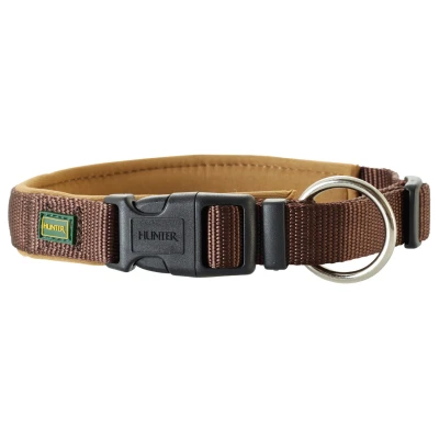 Afbeelding van Hunter Klikhalsband Neopreen Vario Plus Bruin&amp;Caramel Hondenhalsband 45 50x2.5 cm