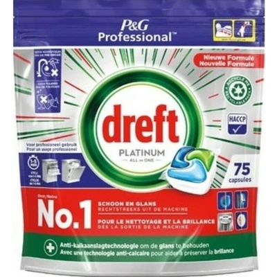 Afbeelding van Dreft Platinum Mégapack : 225 tablettes pour lave vaisselle all in one Regular