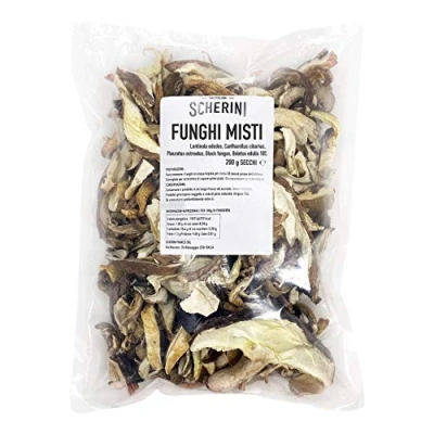 Image de Scherini Valtellina Champignons séchés (Champignons mélangés, 200g)