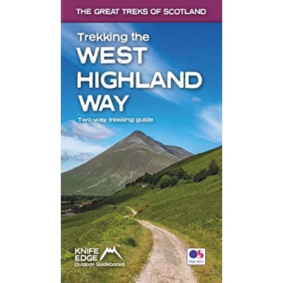 Afbeelding van Trekking the West Highland way (Scotland&#039;s Great Trails Guidebook with OS 1:25k maps): Two guide book Knife Edge
