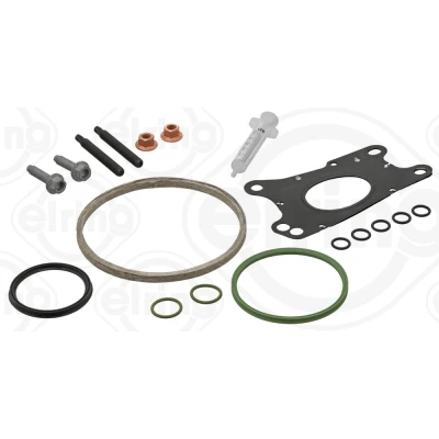 Afbeelding van ELRING 101.190 Turbocharger, montageset Met pakkingen montagehandleiding, schroeven MINI: Hatchback, Countryman