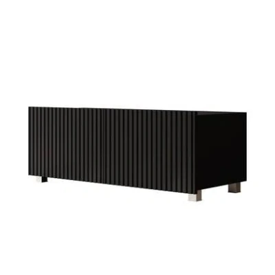 Afbeelding van Meubella TV Meubel Kenderes Zwart 100 cm